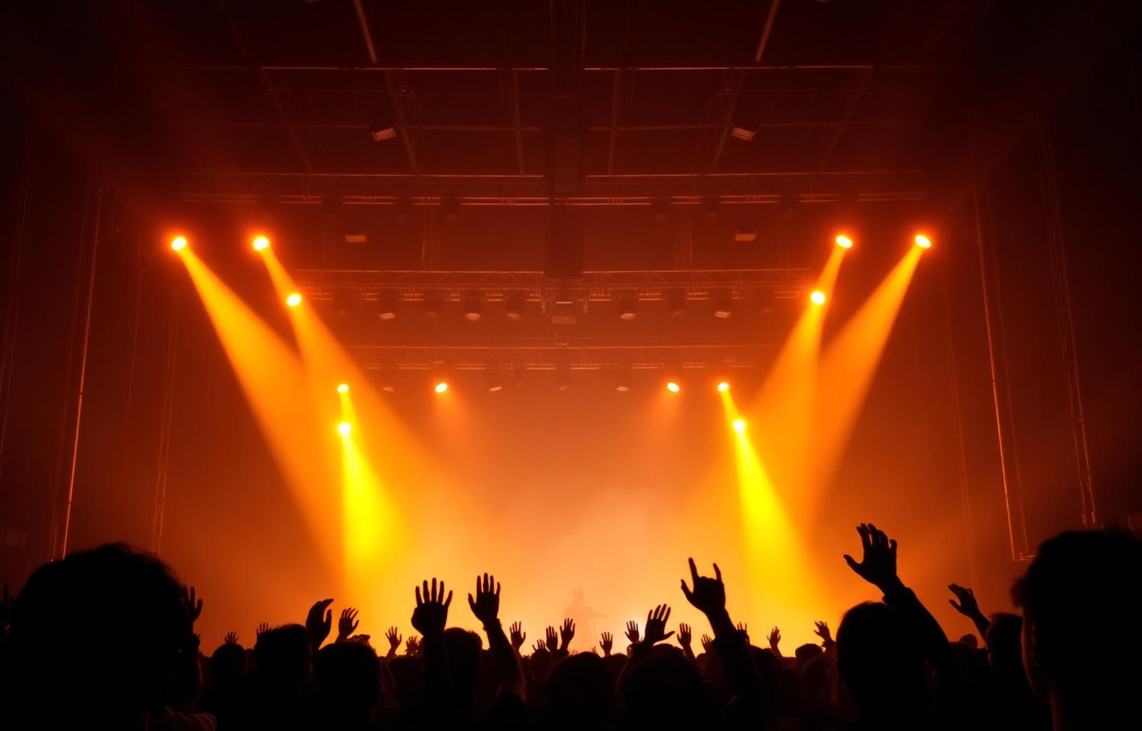 Concert crowd